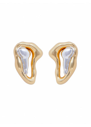 Bicolor Earring P Antithesis