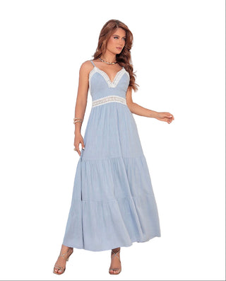 The Sunday Blues Dress