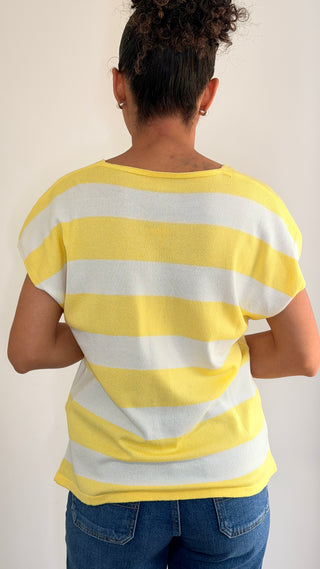The Breezy Stripes Tee