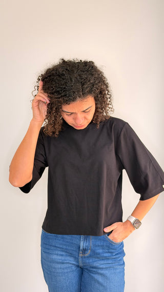 The Lila Mock Tee
