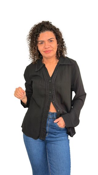 The Blackline Blouse