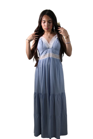 The Sunday Blues Dress