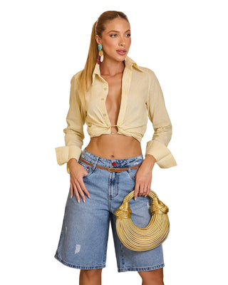 The Modern Chic Striped Blouse