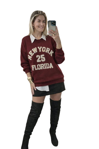 New York Knit Sweater