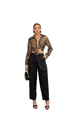 Remanescente Animal Print Blouse