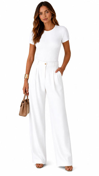 Essential Ribbed Short Sleeve Bodysuit