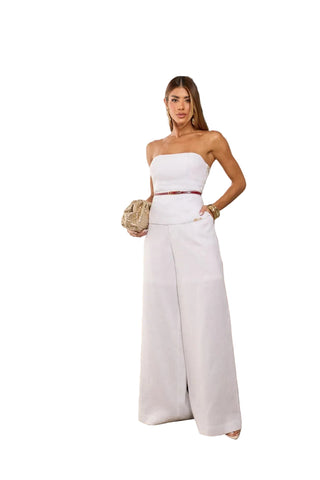 Remanescente Pure Linen Set with Belt