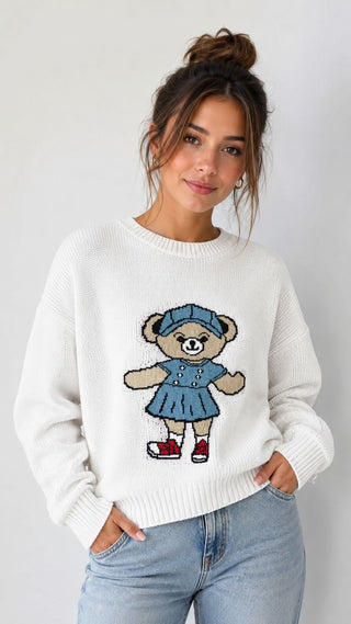 Suéter Tricô Teddy Charm