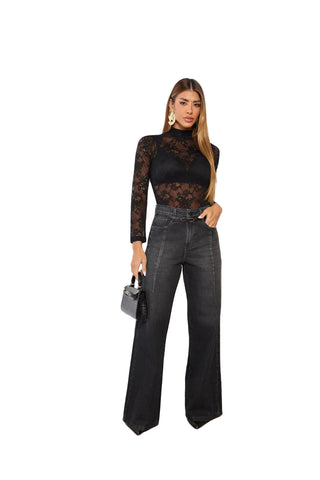 Remanescente Lace Tulle Blouse