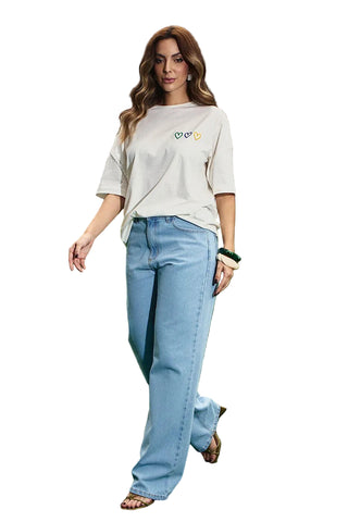Basic Heart T-Shirt – Brazil Collection