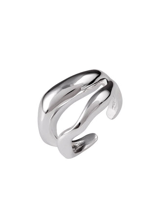 Blend Organic Openwork Ring