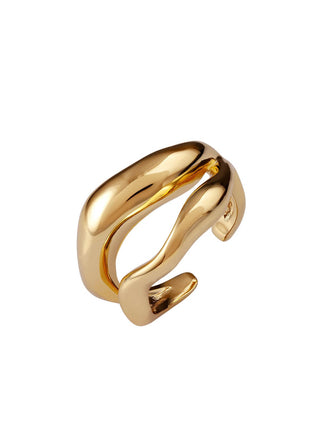 Blend Organic Openwork Ring