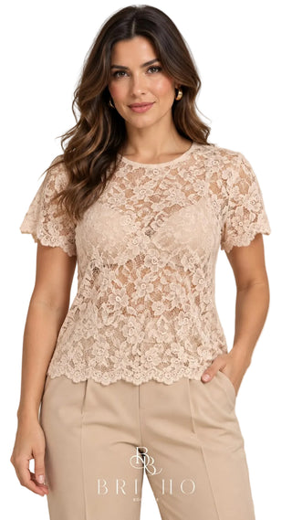 Isabella Lace Blouse