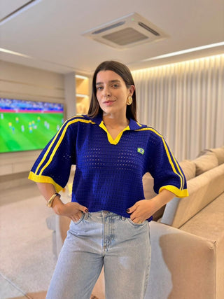 The Brazil Knit Blouse