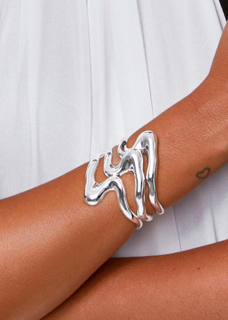 Gold Organic Free Bracelet