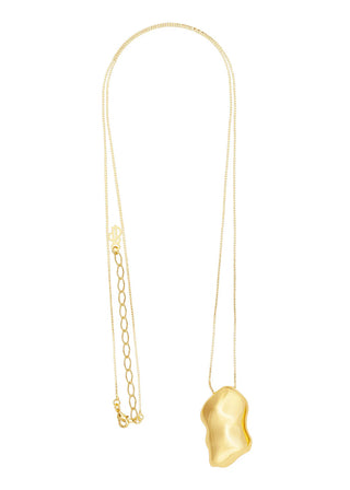 The Long Necklace with Organic Blend Pendant